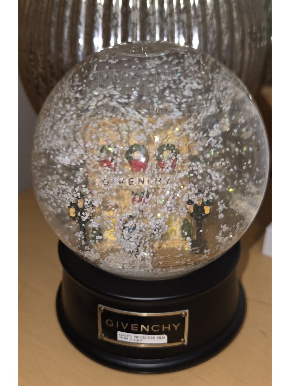 NIB Givenchy Winter in Paris Snow-Globe (1999)